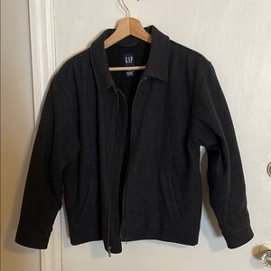 GAP kids/ women Black Wool Bomber Jacket